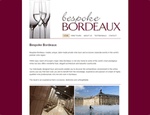 Tablet Screenshot of bespokebordeaux.com